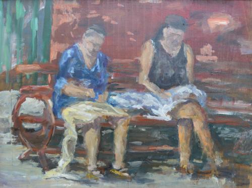 Conversation between two women