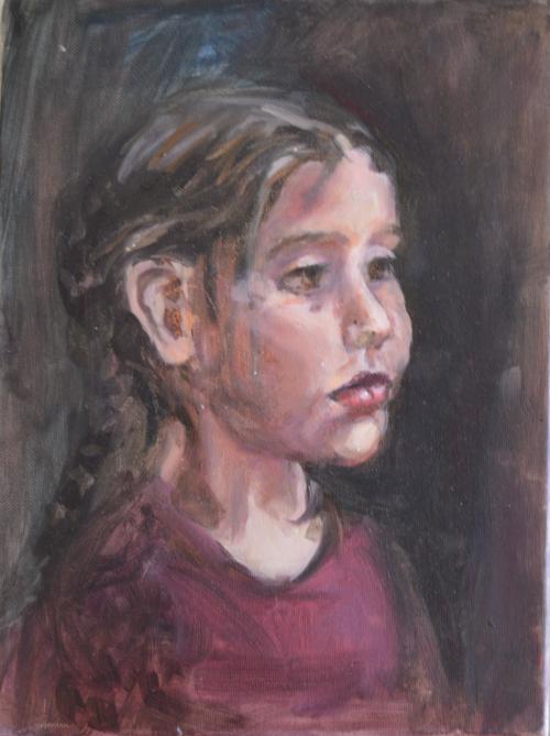 Portrait of a little girl